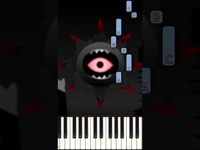 Sprunki Phase 10 Mr. Sun (Piano Tutorial)