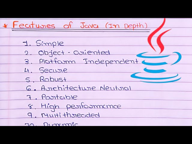 Explain Features Of Java in Detail || In Hindi || Java Programming 