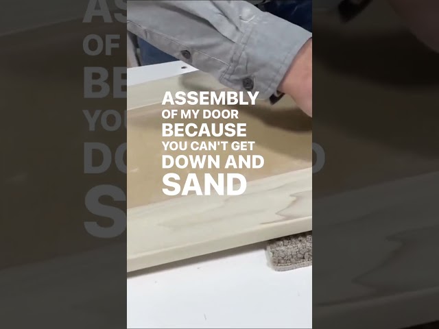 Correct Sanding