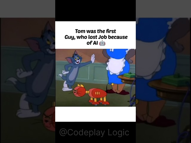 AI didn’t take his job… it took his whole career arc 💀🤖#AI #TomAndJerry #Relatable #FutureOfWork