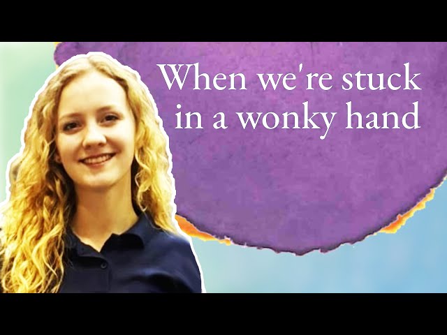 When we're stuck in a wonky hand - with India Leeming