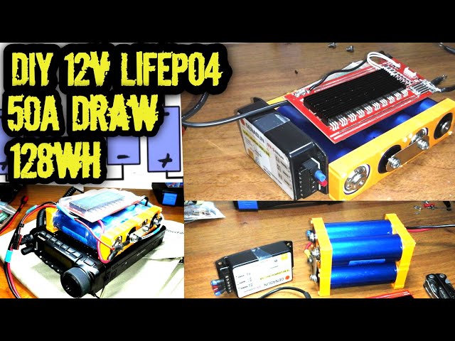 Ham Radio Battery Pack DIY LiFePO4 | Headway 38120