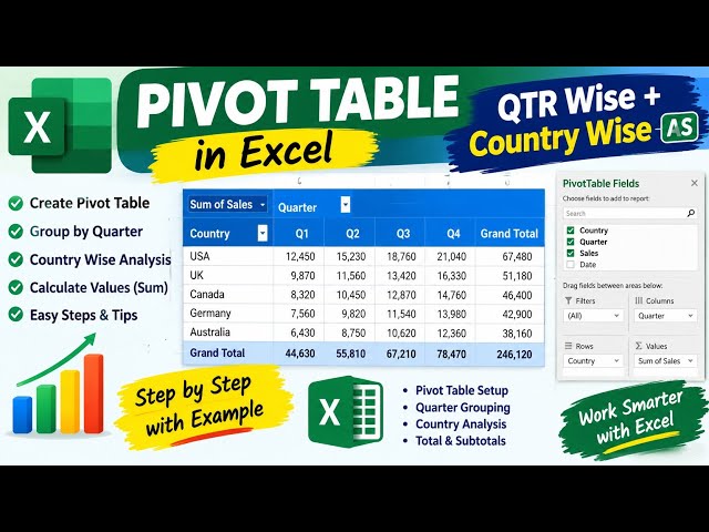 Pivot Table in Excel for Beginners