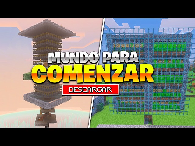 TECHNICAL WORLD WITH ACHIEVEMENTS ENABLED FOR MINECRAFT BEDROCK 🔥