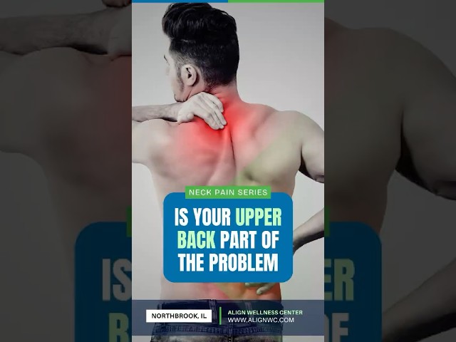 Is Your Upper Back Part of the Problem? #UpperBackMobility #ThoracicSpine #NorthbrookChiropr #shorts