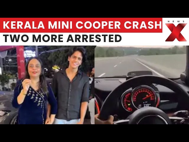 KERALA MINI COOPER CRASH: Two More Arrested In Mini Cooper Crash That Killed Three Scooter Riders