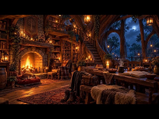 LIVE 24/7 | The Bard’s Tavern | Cozy Fantasy & Medieval Folk Music
