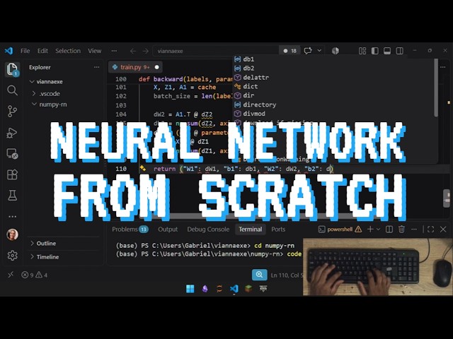 Building a Neural Network From Scratch Using Numpy