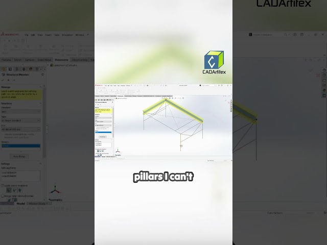 Mastering Structural Member Groups in SOLIDWORKS