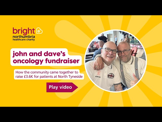 John and Dave's oncology fundraiser
