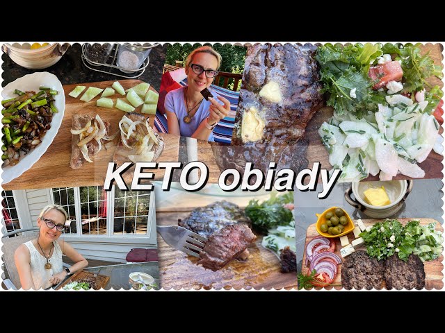 5 KETO OBIADÓW na LATO 🫒🥩🥬  - dieta niskowęglowodanowa