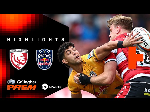 THUMPING WIN! 😮‍💨 | Gloucester vs Newcastle Red Bulls | Gallagher PREM Rugby Highlights