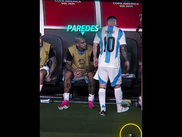 Paredes Took Revenge for Messi ❤️🩹