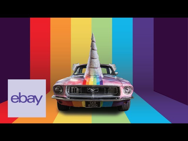 eBay | The Pride Mustang Unicorn Parade #eBayPride