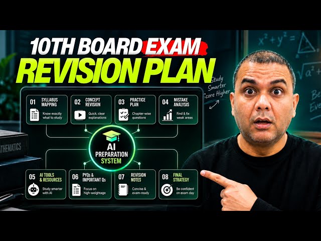 Class 10 Maths | Complete CBSE Board Exam Preparation System 2027 | 511