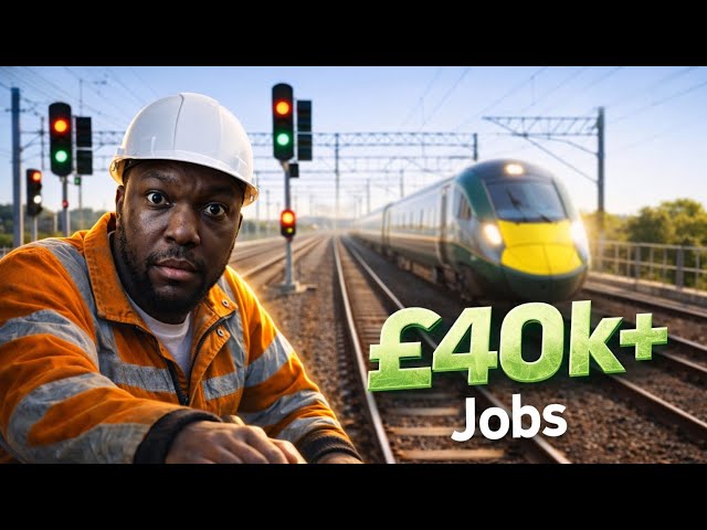 £40k+ Railway Jobs (No Degree Needed)