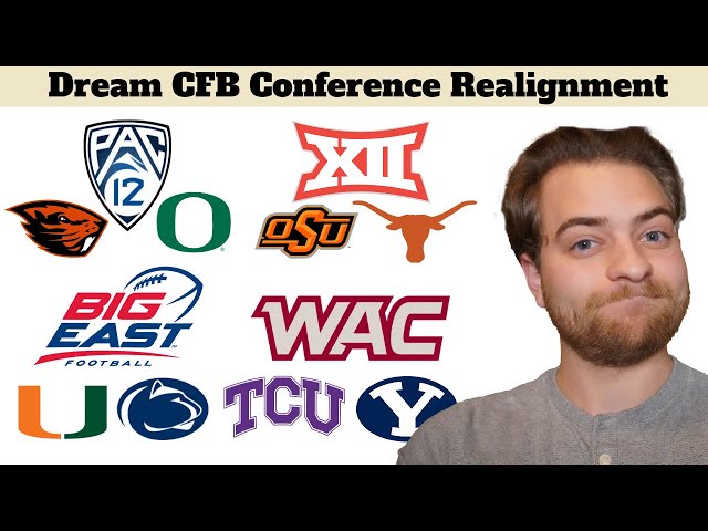 My Dream College Football Realignment! (Trigger warning)