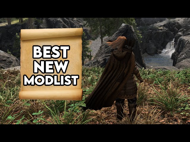 This is my favourite Skyrim modlist now: Nordic Souls 3 PBR