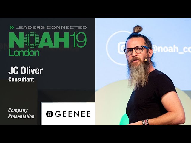 Turning offline ads into actionable #AR content - Geenee - NOAH19 London