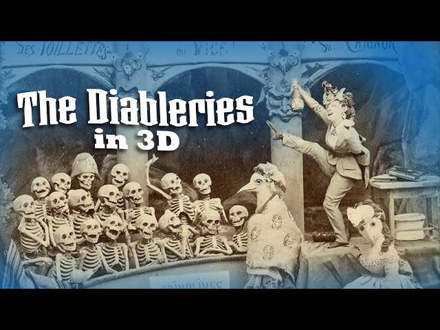 3D Time Travelers - The Diableries for Anaglyph or VR headset