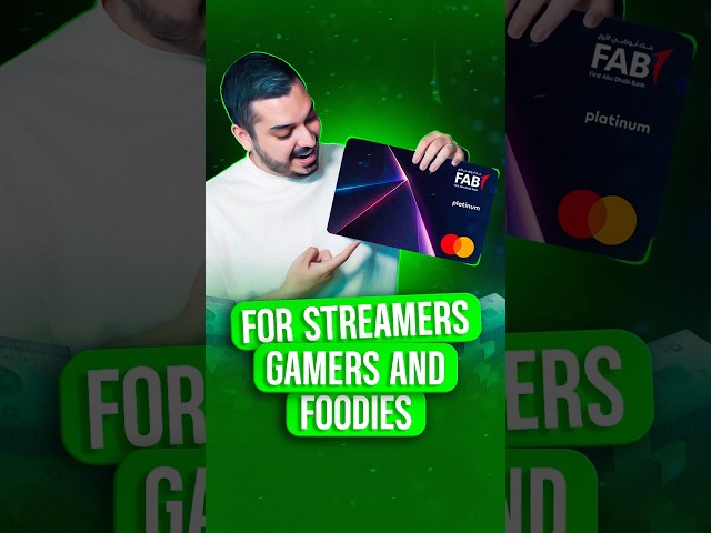 FAB Z Credit Card for Streamers & Foodies! #dubaifinance #dubailife