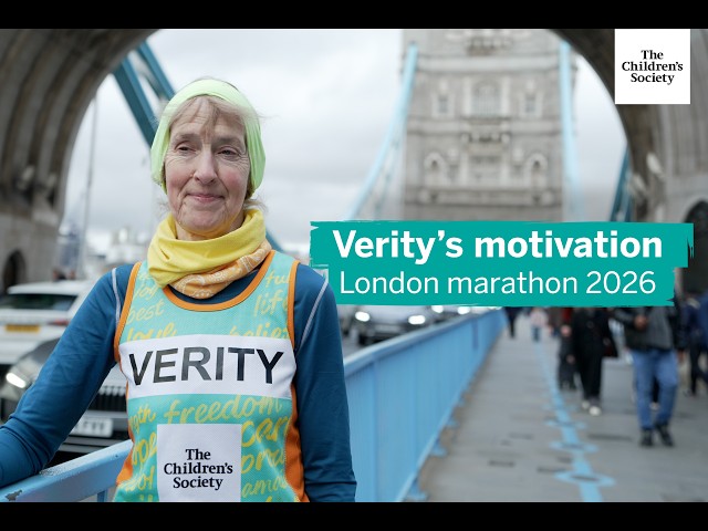 Verity's motivation — London Marathon 2026