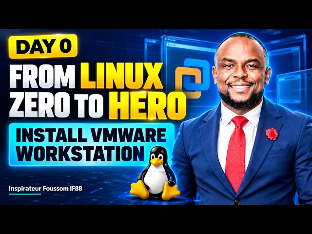 Linux Zero to Hero – Day 0 Install VMware Workstation & Start Your Linux Lab