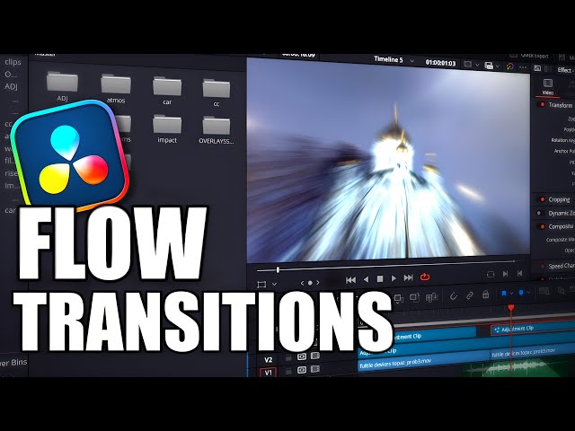 DaVinci Resolve | Smooth FLOW Transitions For Beginners