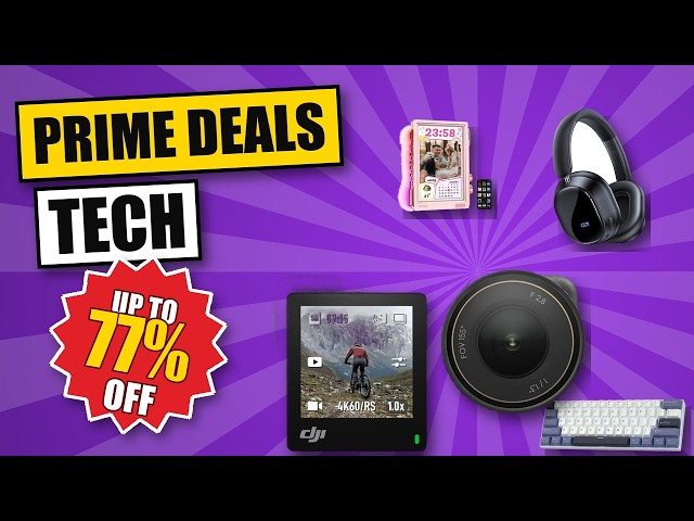 Prime Day TECH Deals 2026   UP TO 77% OFF (Prime Big Deal Days)
