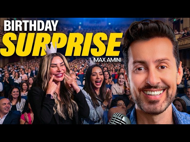 Birthday Surprise | Max Amini | Stand-up Comedy