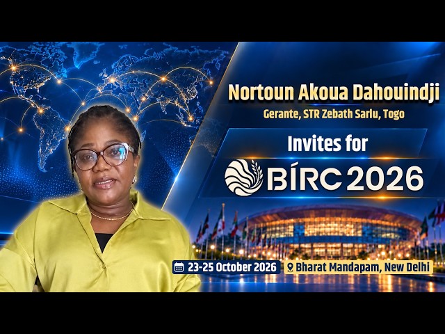 Nortoun Akoua Dahouindji, Gerante, STR Zebath Sarlu, Togo, Invites for BIRC 2026