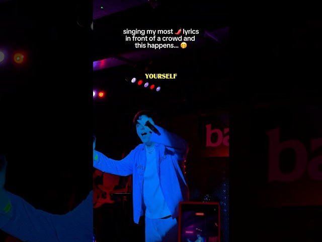 they did this when i sang my 🌶️ lyrics...