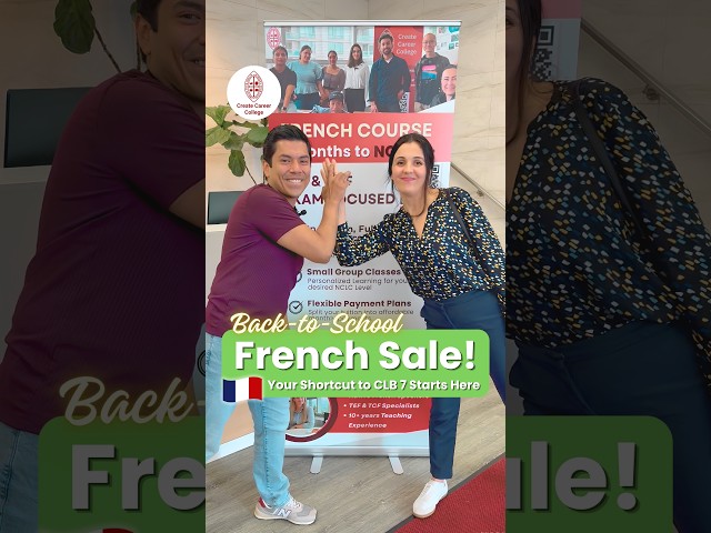 Back-to-School French Sale Is Officially Live! | Create Career College