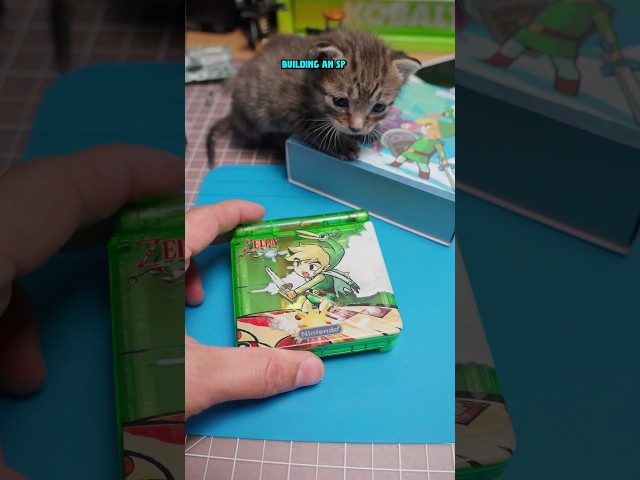 He won a custom Gameboy for $5!