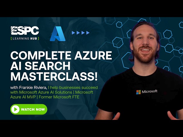 Complete Azure AI Search Masterclass! | Beginner to Expert!