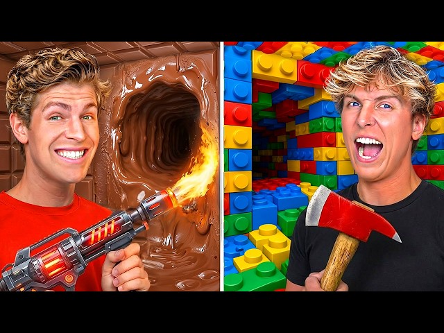 Escaping 100 Layers of CANDY vs TOYS!