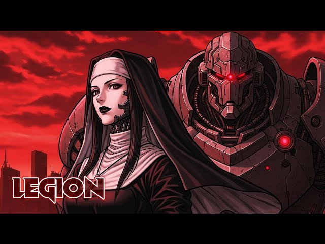 LEGION | Epic Goth Darksynth, Dark Synthwave & Cyberpunk Mix | Focus music