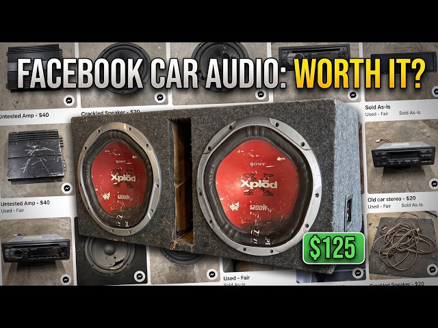 Is Facebook Marketplace Car Audio Even Worth It?