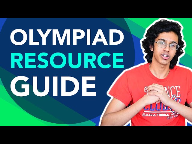 Olympiad Resource Guide - How and what to study for USAMO, USACO, USAPhO, USABO, and USNCO