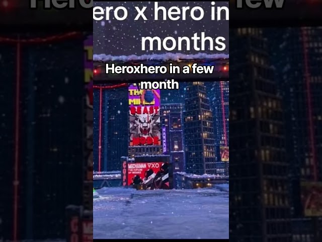 im hype for  #heroxhero christmas
