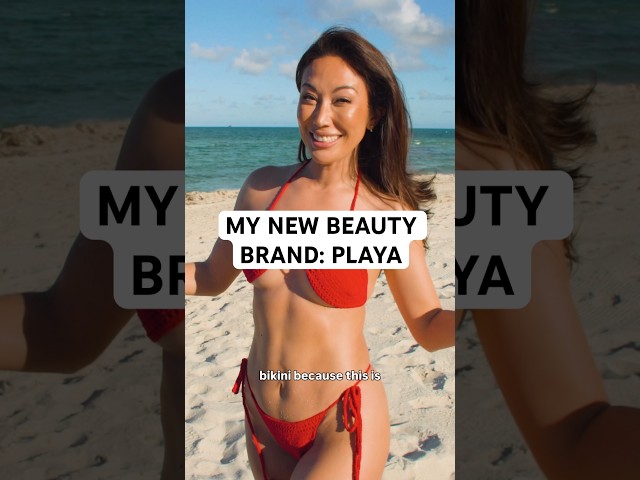Introducing my new beauty brand: @playabeauty 🌴☀️👙