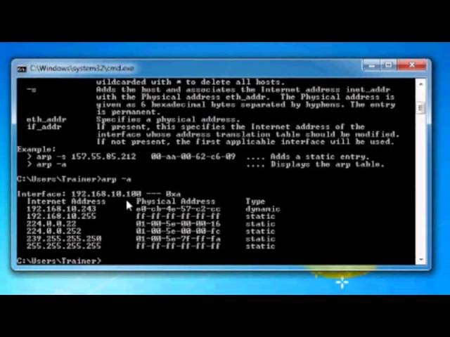 Networking Command Line Tools