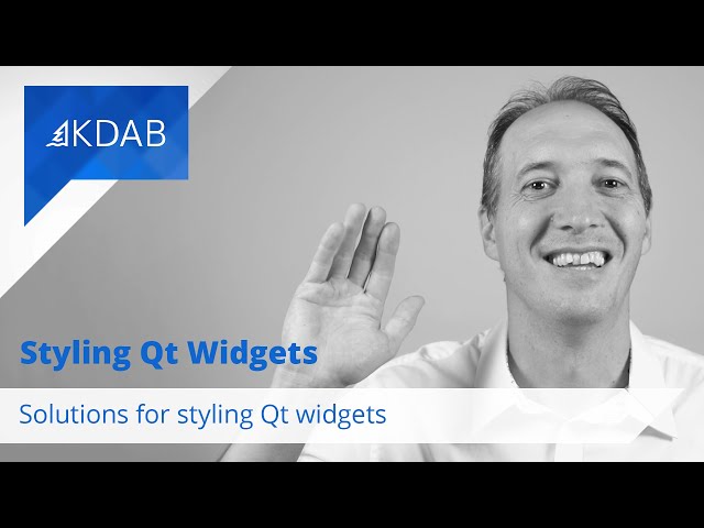 Solutions for Styling Qt Widgets