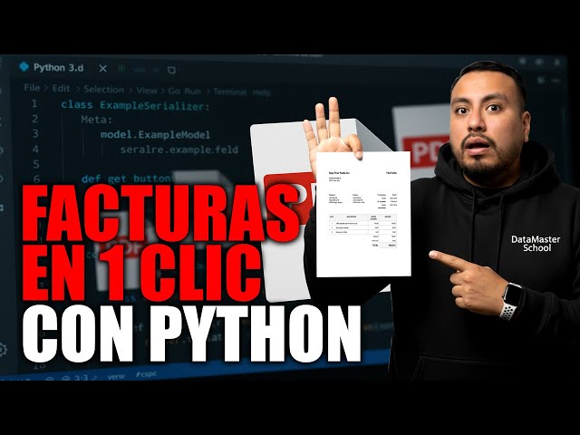 Automatiza tus facturas con Python | Crea PDFs paso a paso