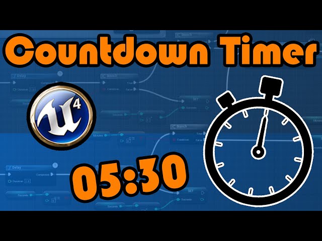 Countdown Timer | End Game Screen - Unreal Engine 4 Tutorial