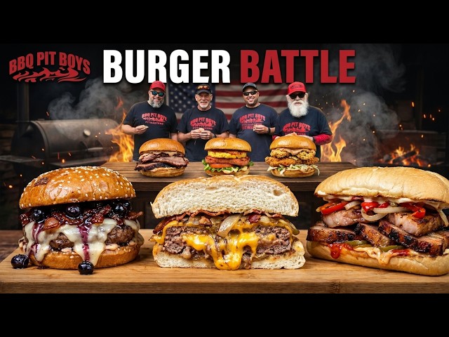The Ultimate BBQ Pit Boys Burger Fest
