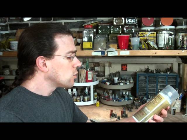 TerranScapes - Testors Dullcote vs Army Painter Anti-Shine.wmv