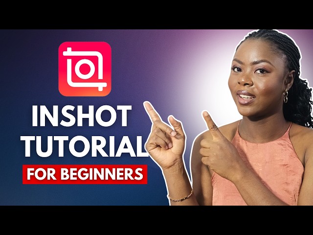 INSHOT video Editing tutorial for Beginners