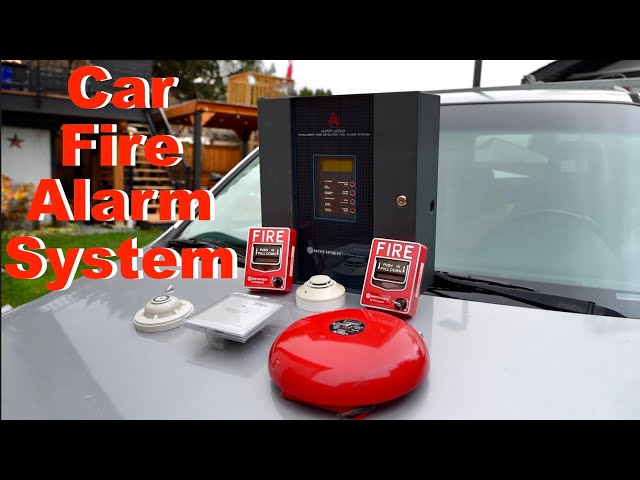 Installing a Fire Alarm System in My Car.
