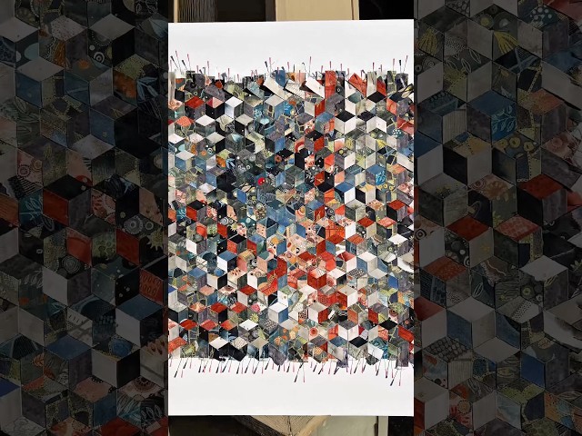 Flora & Form Fabric Weave Test | Triaxial Weaving Before the Quilt